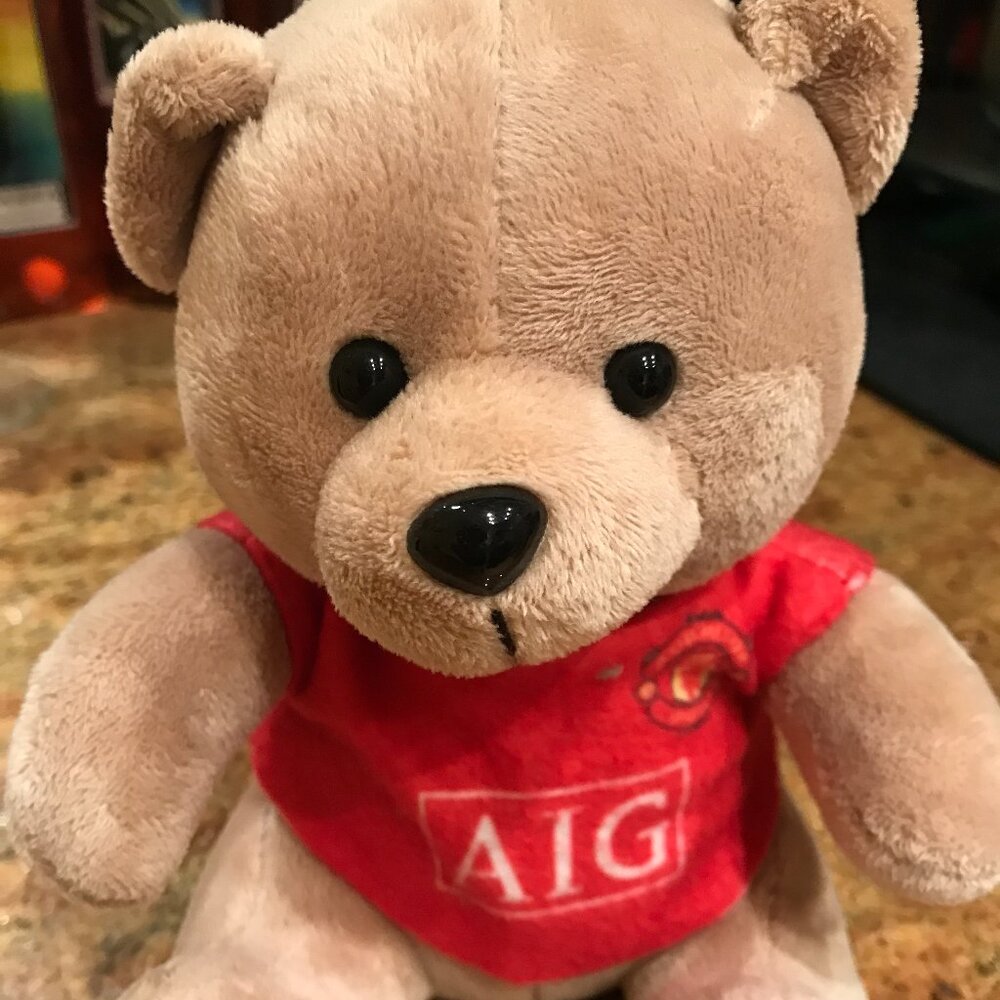 Manchster United souvenir Bear. From MU stadium. NEW. Vintage.